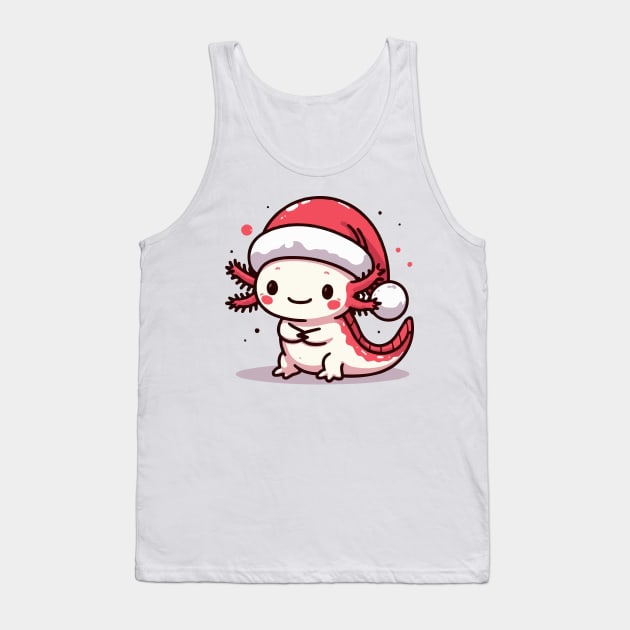 christmas baby axolotl Tank Top by fikriamrullah